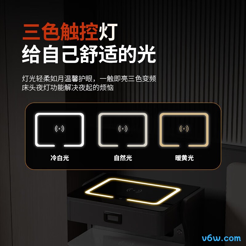 虎牌轻奢浅灰指纹款保险柜图片