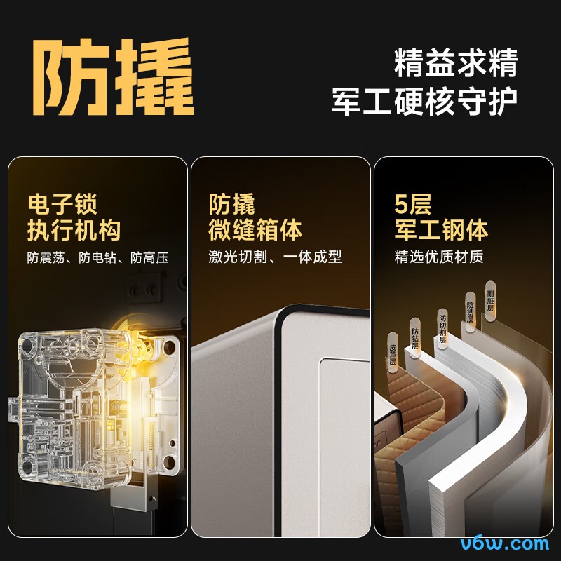 艾谱FDG-A10/D-60-JZ(标准白)保险柜图片