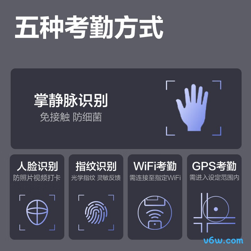 得力33868C PRO考勤机图片