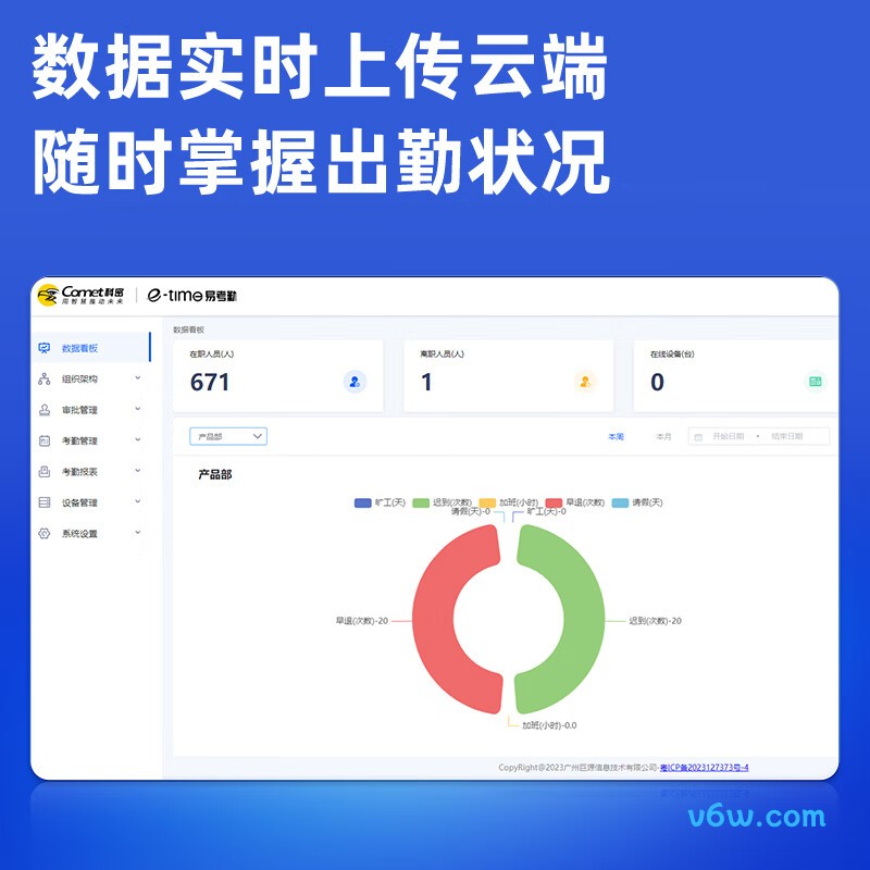 科密PV10C考勤机图片