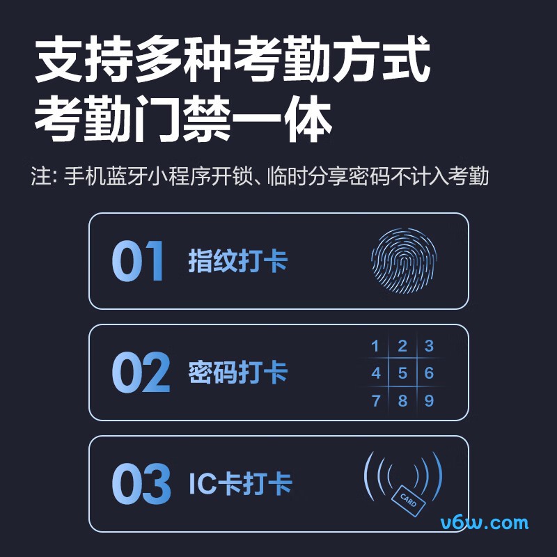 得力AL120考勤机图片
