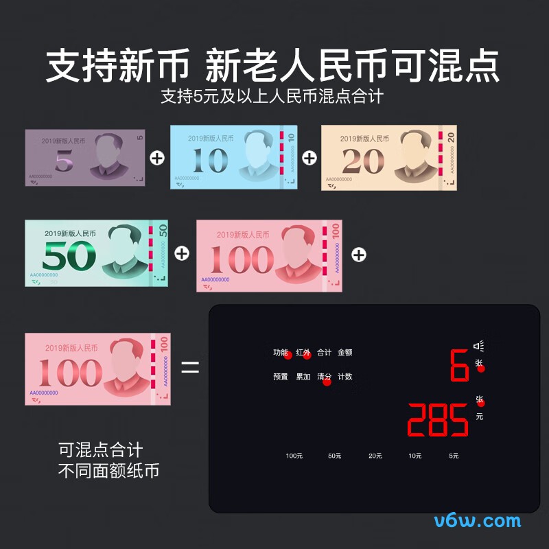 维融A78(B)点钞机图片