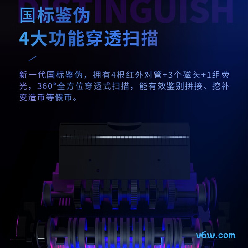 得力92606S点钞机图片