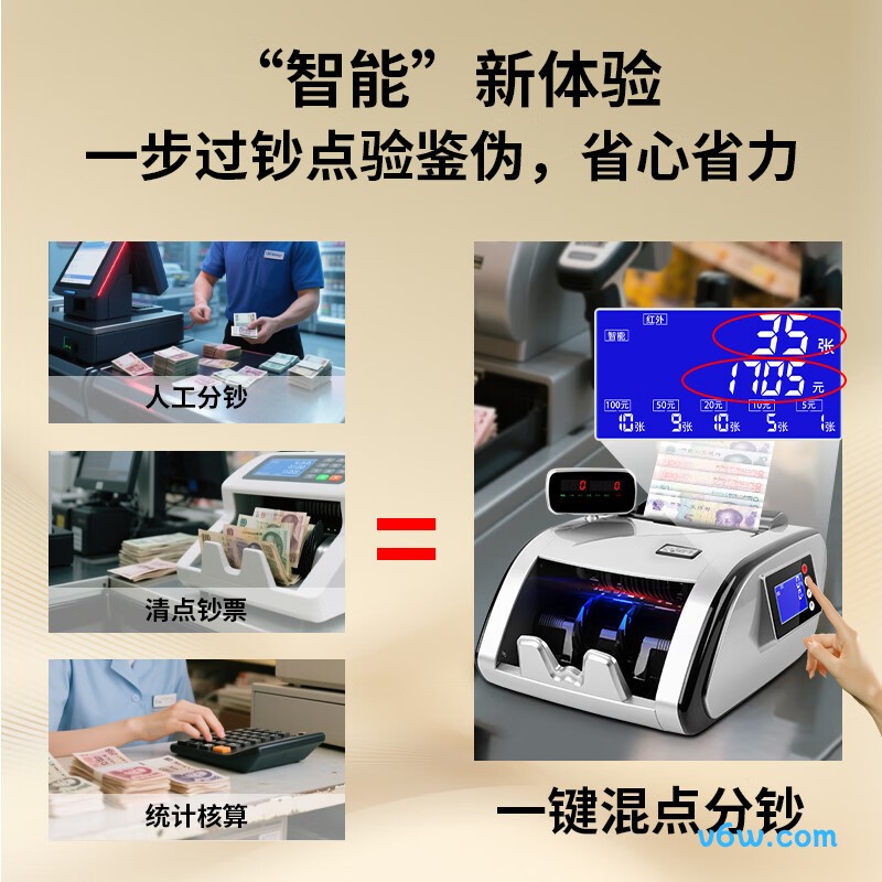 科密B300点钞机图片