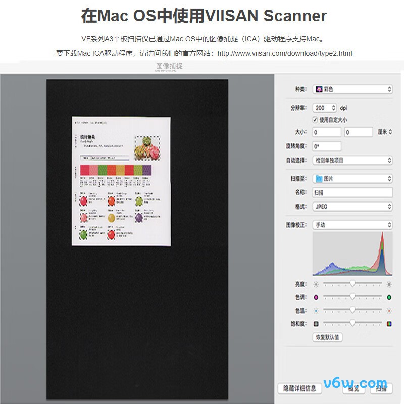 维山VF3240扫描仪图片