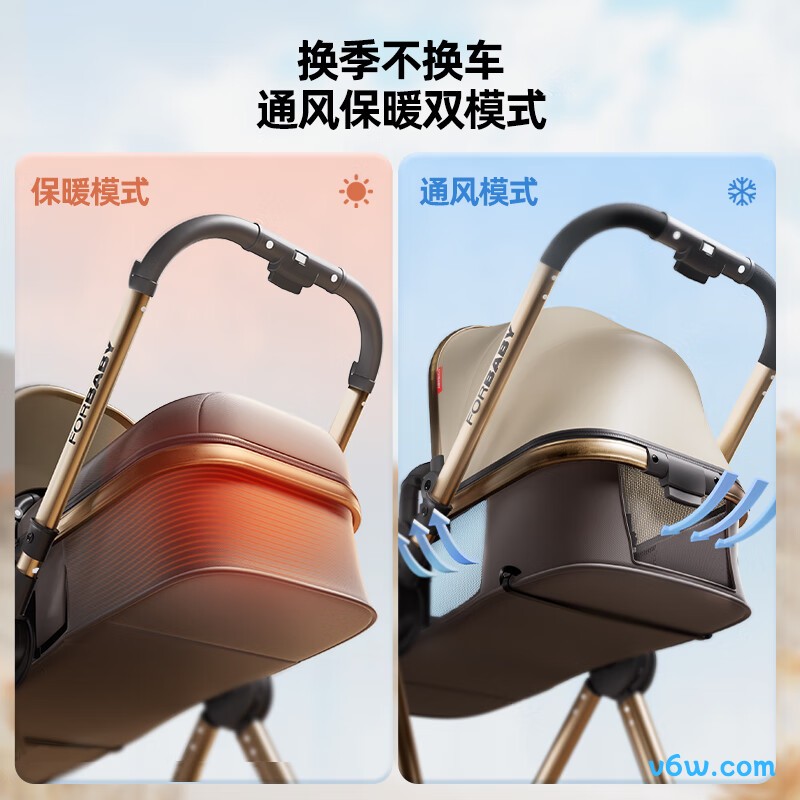 FORBABY 小金熊婴儿车图片