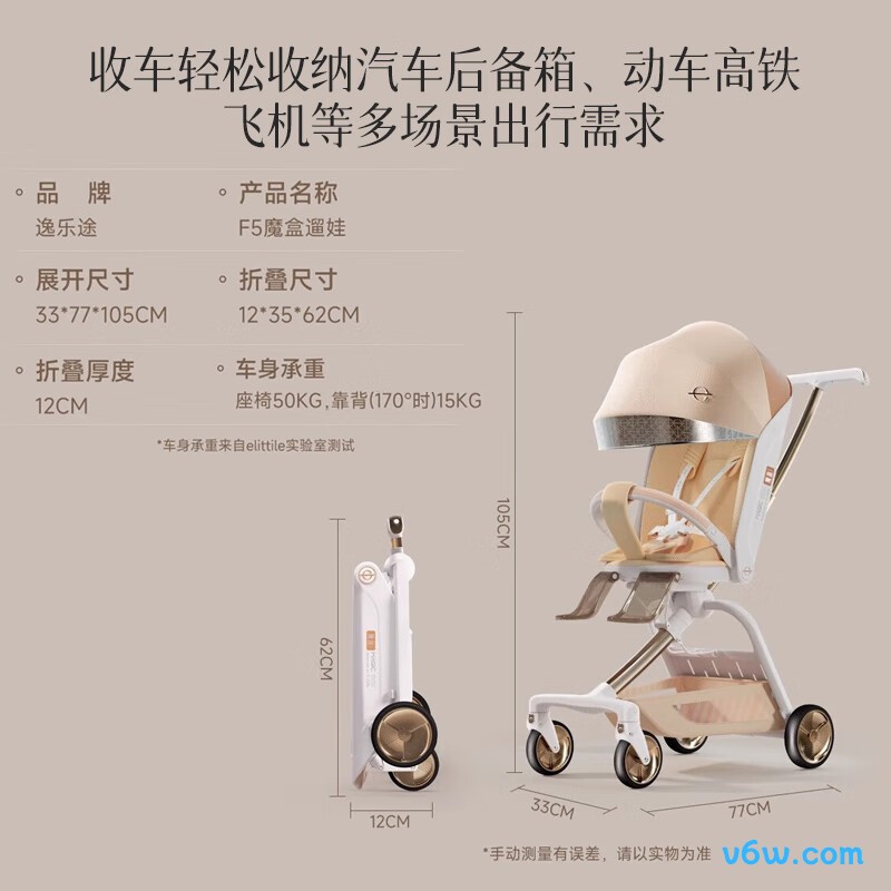 elittileF5魔盒婴儿车图片