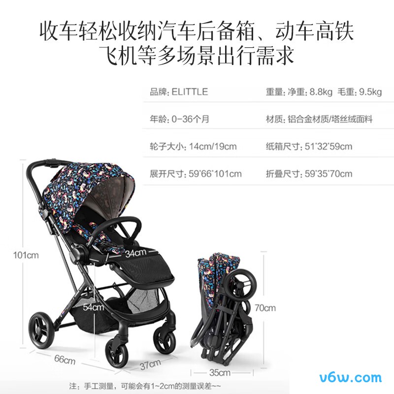 elittile Dream5代婴儿车图片