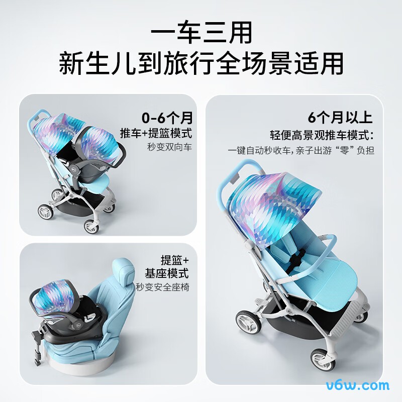 虎贝尔Mpro婴儿车图片