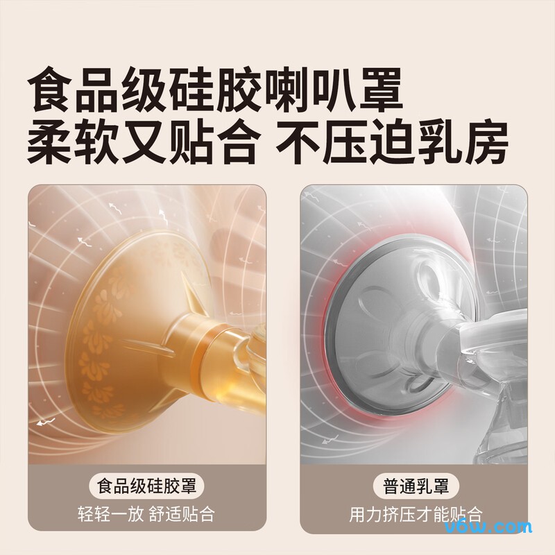 贝能YM-8075 24mm电动吸奶器图片