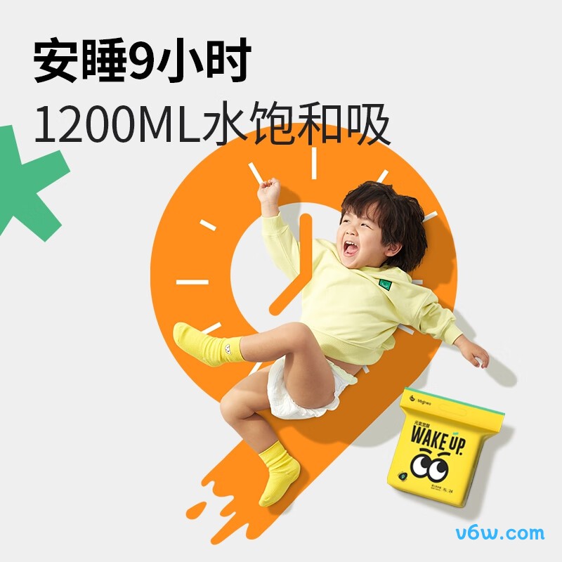 BBG元气觉醒neo2XL码3包箱装66片拉拉裤图片