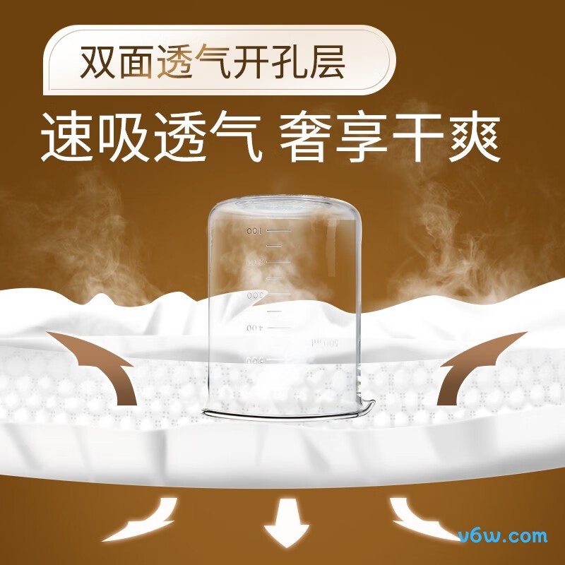 大王光羽鎏金M码44片纸尿裤图片