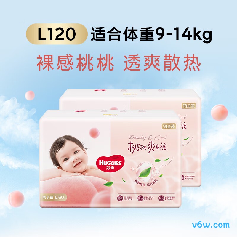 好奇铂金装L码120片