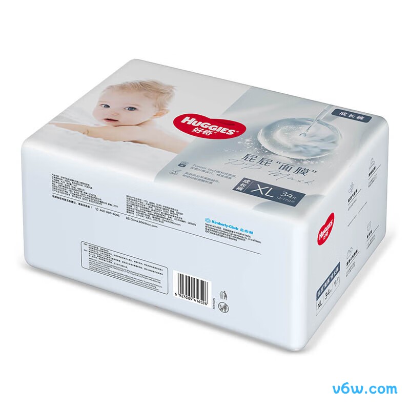 好奇面膜XL码34片拉拉裤图片