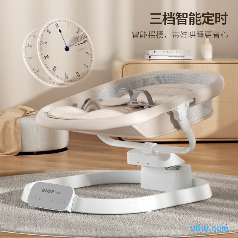 优乐博-摩卡棕摇摇椅图片