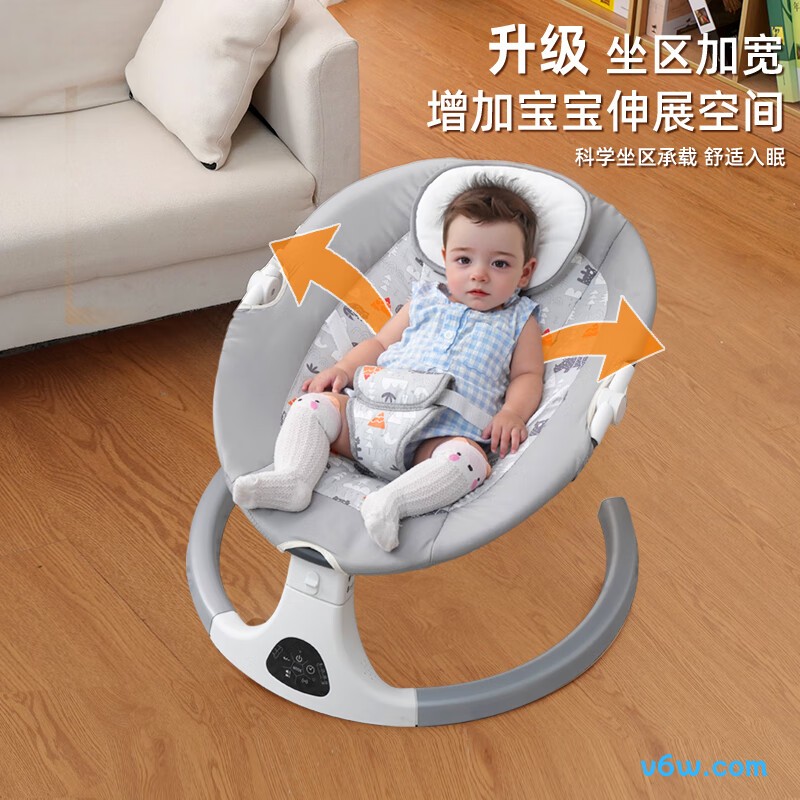 贝怡熊Beeio婴儿躺椅摇摇椅图片