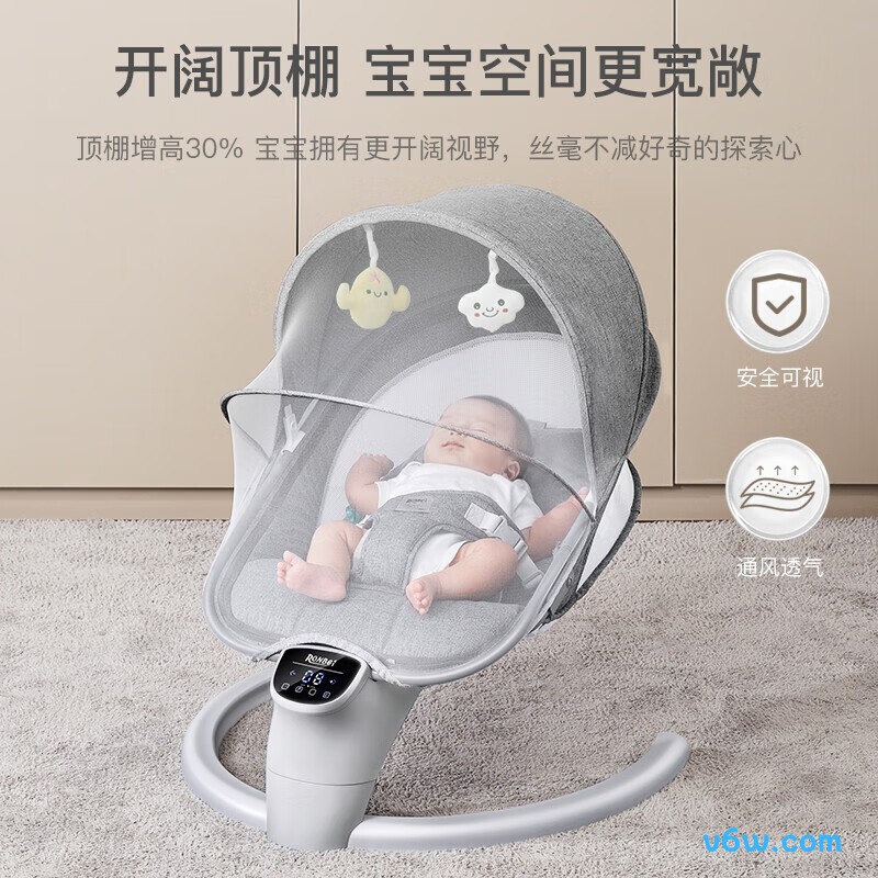 摇贝可平躺摇摇椅图片