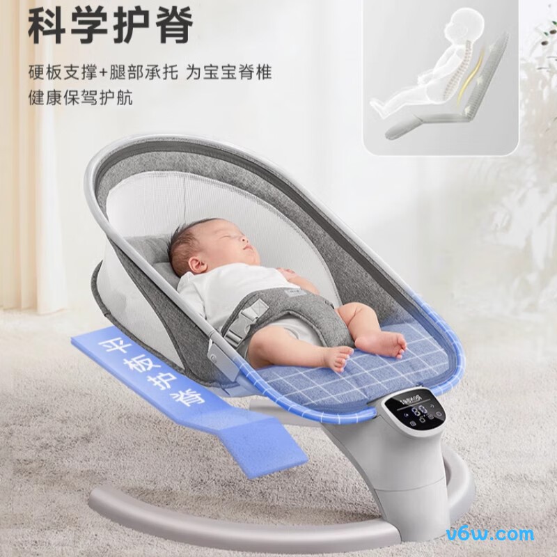 摇贝可平躺摇摇椅图片