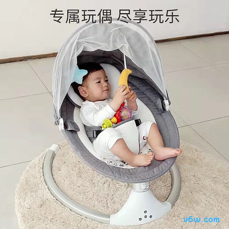 优乐博BB005【背靠可调+餐盘】摇摇椅图片