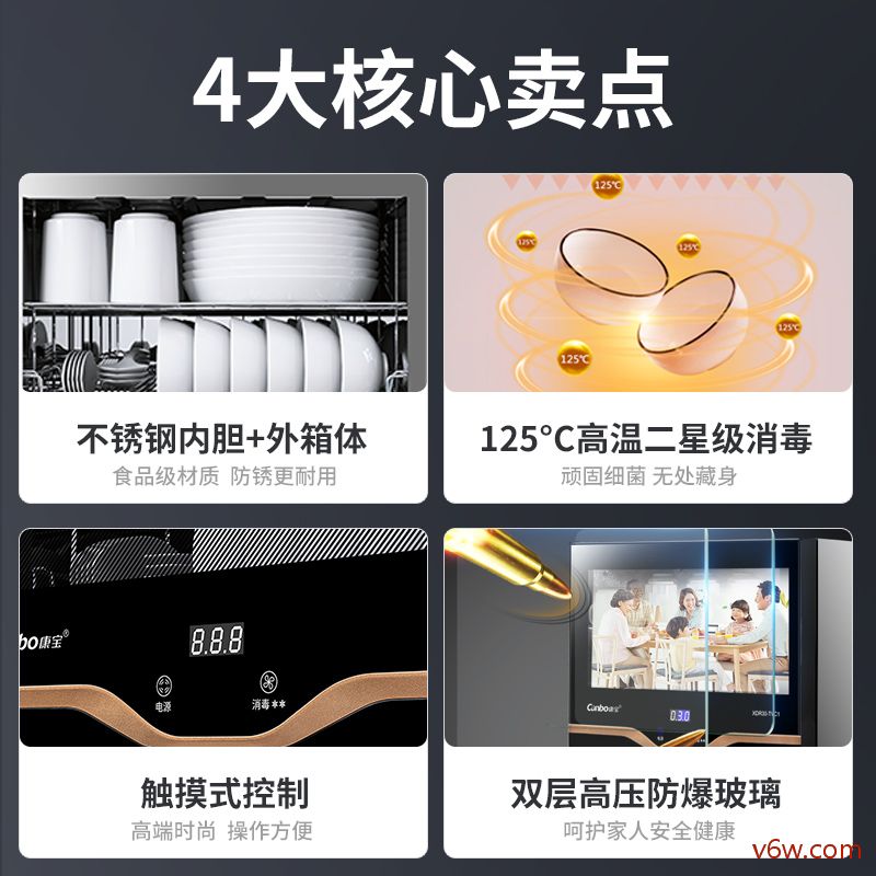 康宝XDR30-TVC1消毒柜图片