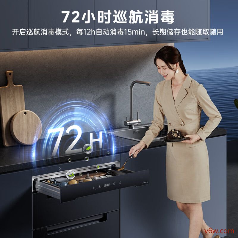 美的110HQ2pro消毒柜图片