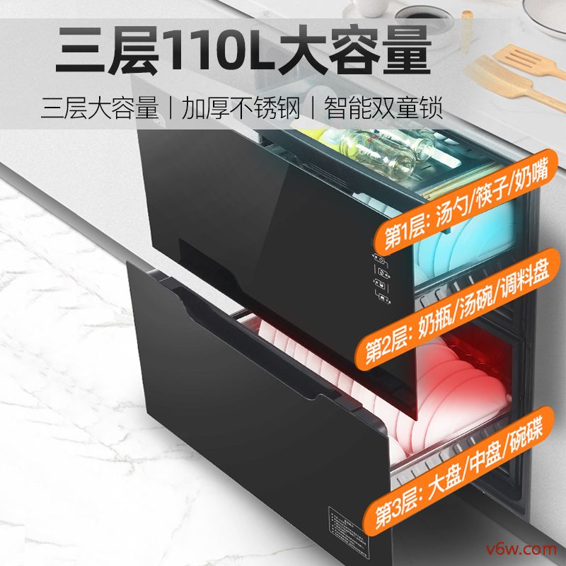 容声RX02R消毒柜图片