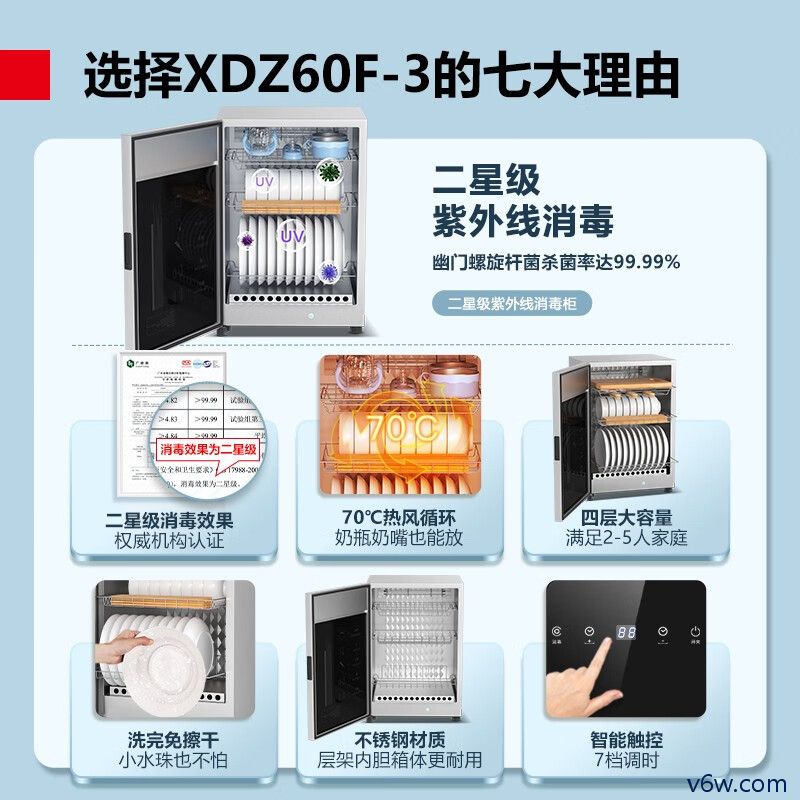 德玛仕XDZ60F-3消毒柜图片