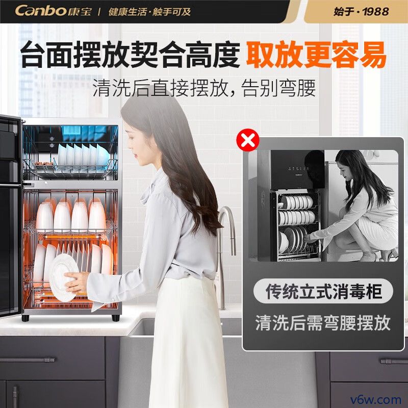 康宝XDZ115-G1消毒柜图片