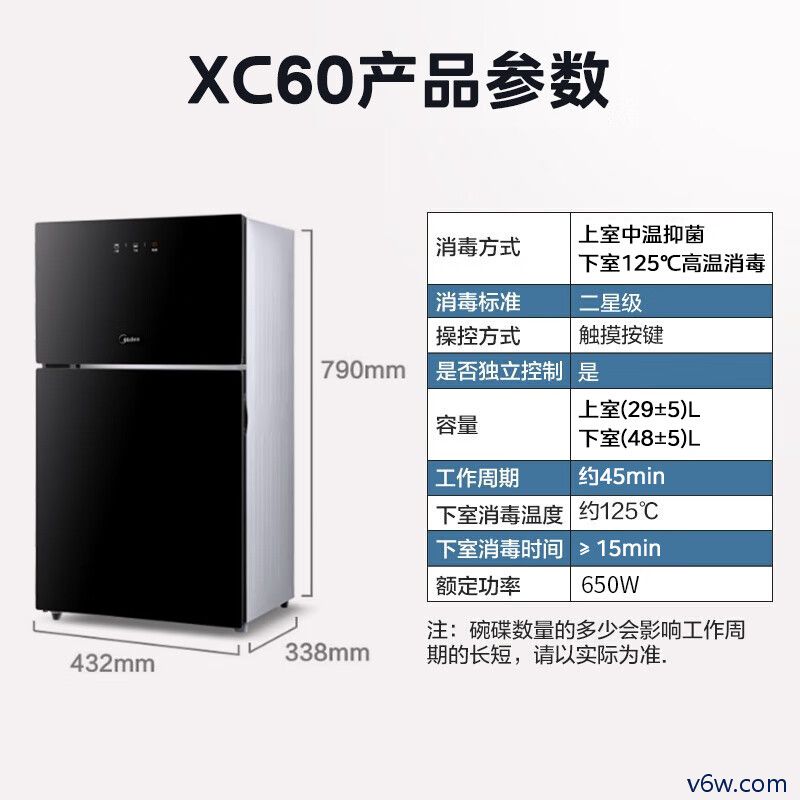 美的ZLD-XC60消毒柜图片