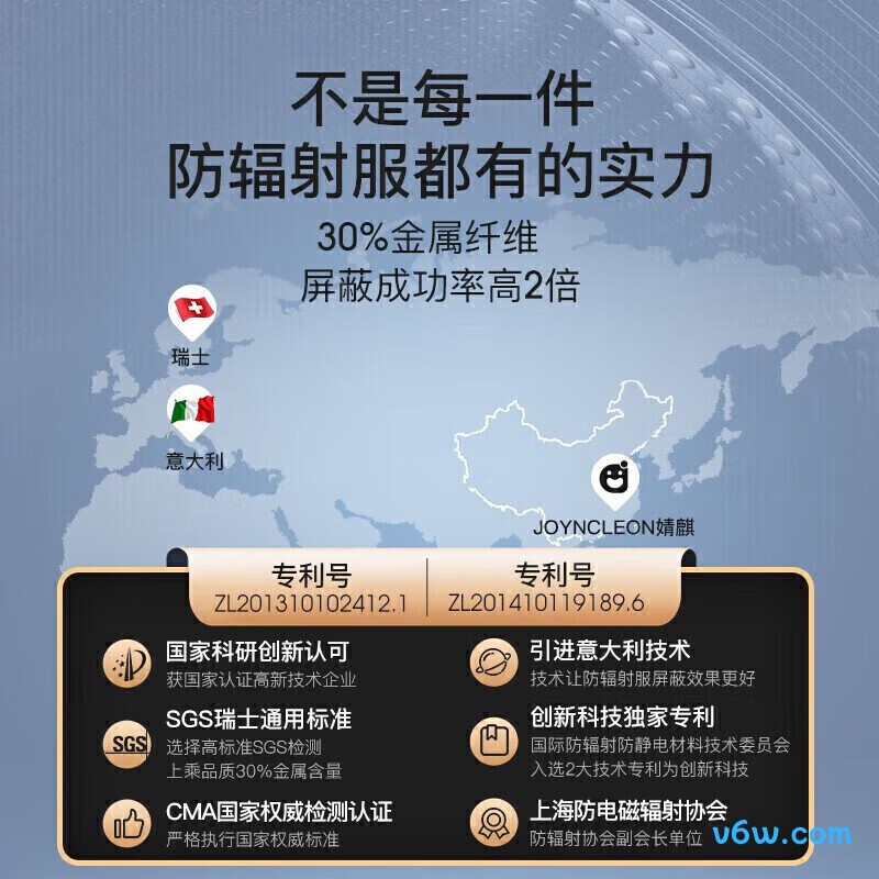 婧麒金属混纺纤维粉色 L JC8303防辐射马甲图片