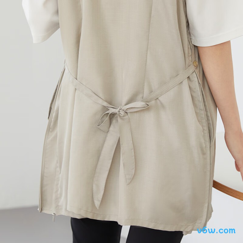 十月妈咪银纤维灰色M防辐射吊带图片