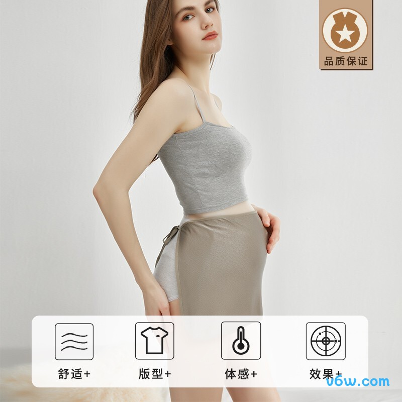 十月妈咪银纤维灰色均码防辐射肚兜图片