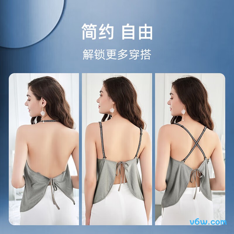 婧麒银纤维银灰色 XL jy1136防辐射肚兜图片