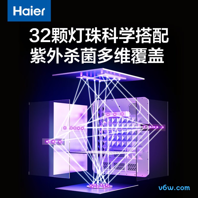 海尔HBS-U351W奶瓶消毒柜图片