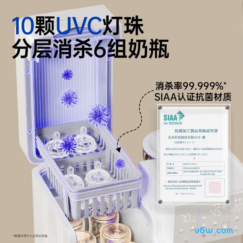 小白熊08958奶瓶消毒柜图片