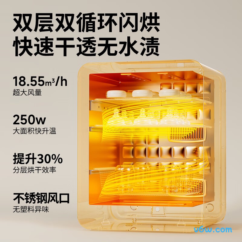 小白熊HL-2027MAX奶瓶消毒柜图片