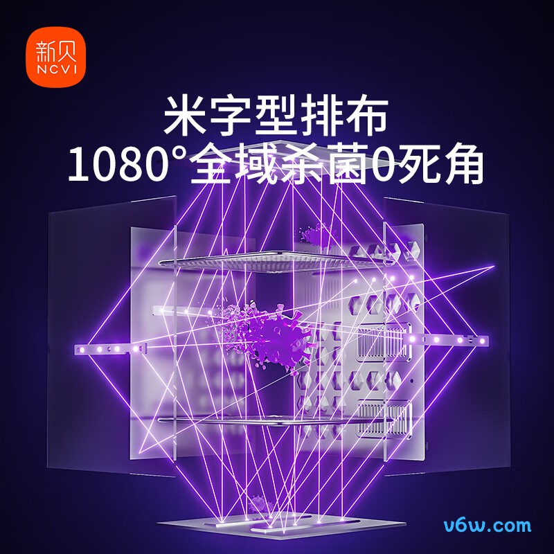 新贝紫外线25L-8032奶瓶消毒柜图片