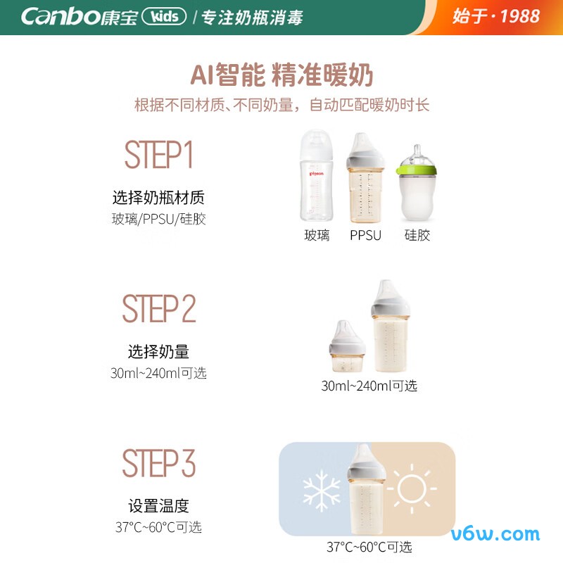 康宝奶瓶 喂养四件套奶瓶消毒柜图片