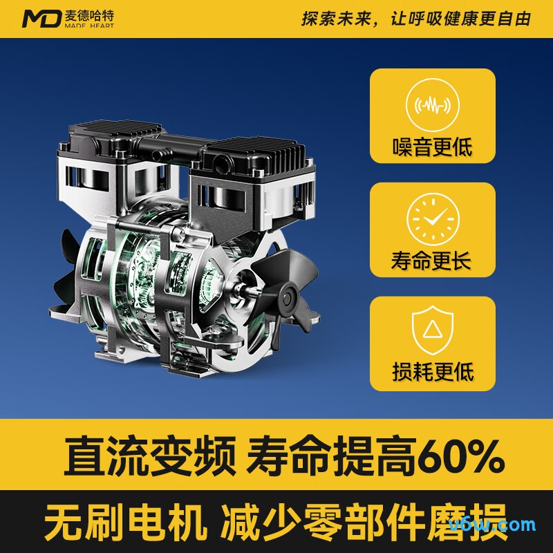 麦德哈特5升医用制氧机图片