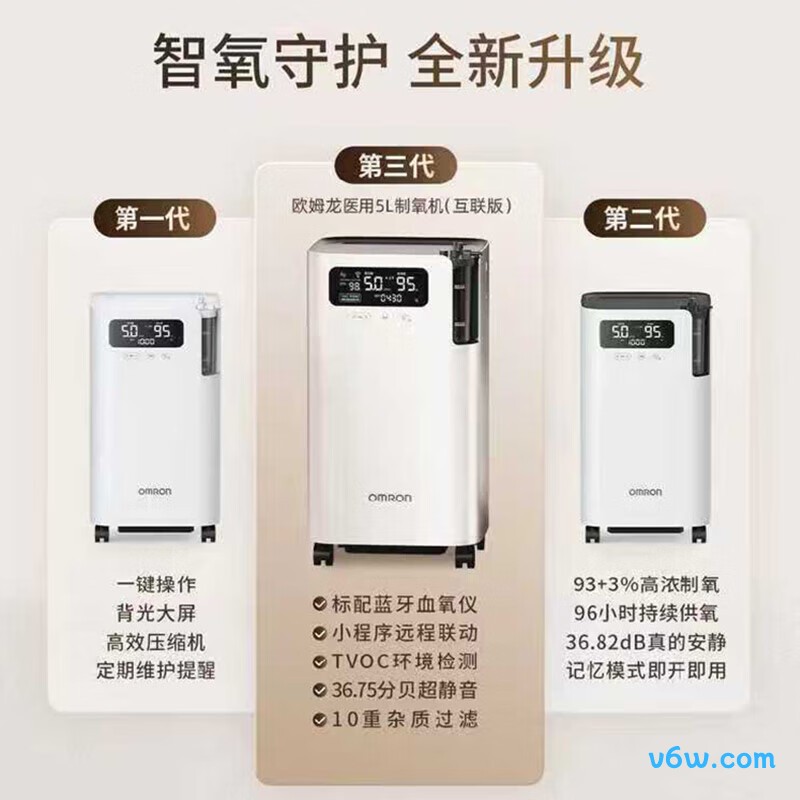 欧姆龙5105WT医用制氧机图片