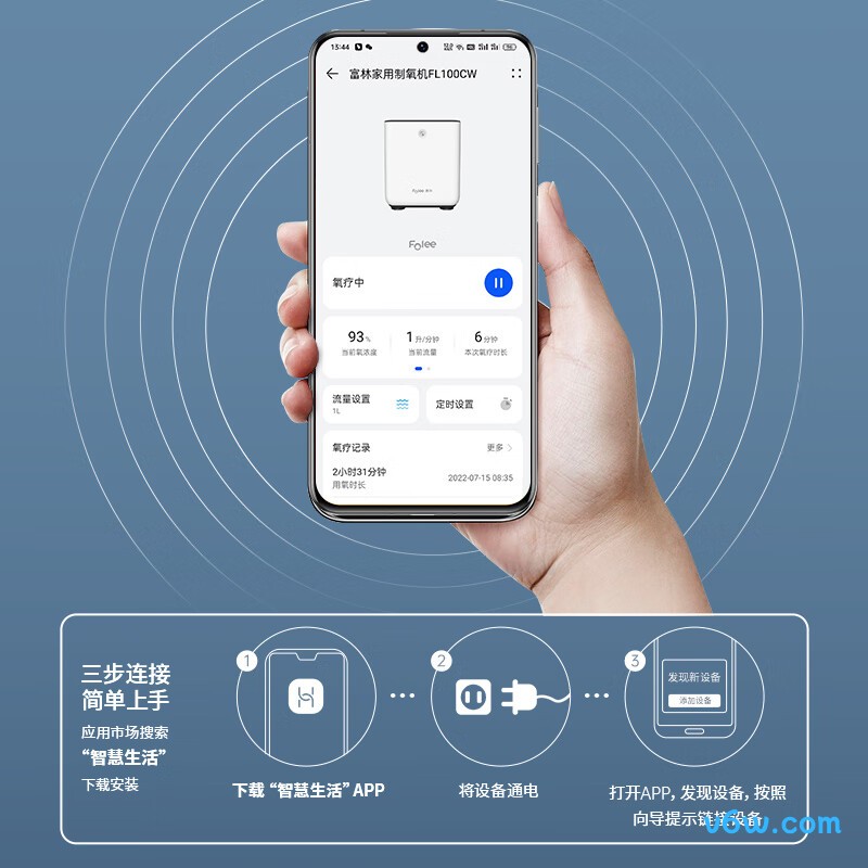 富林FL100CW制氧机图片