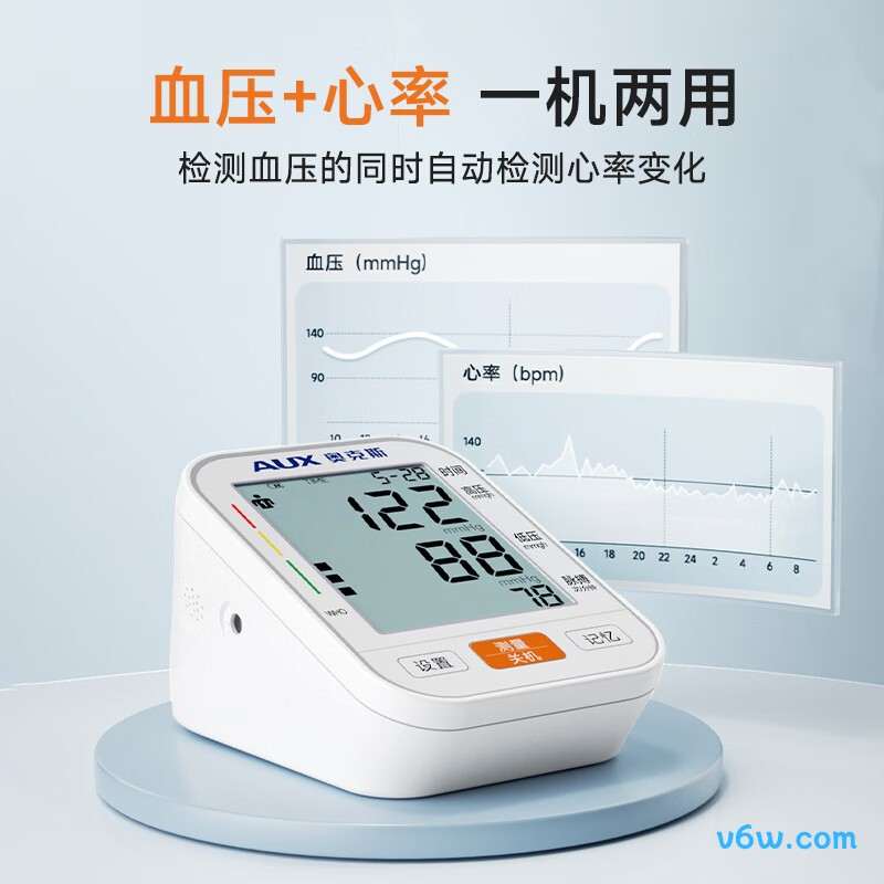奥克斯BSX5812W血压计图片