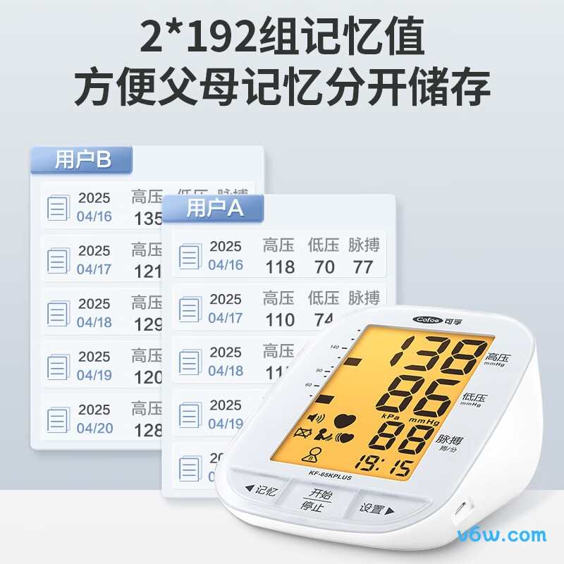 可孚65KP血压计图片