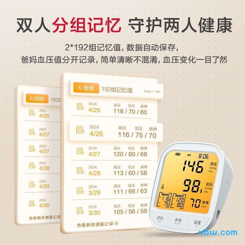 可孚66AP血压计图片