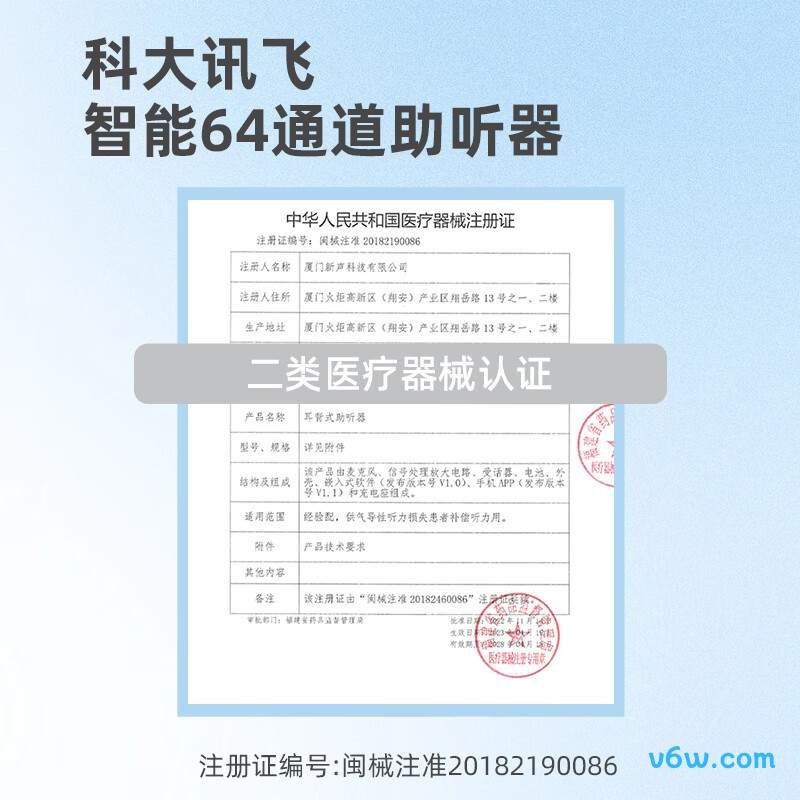 科大讯飞VAN pro 203助听器图片