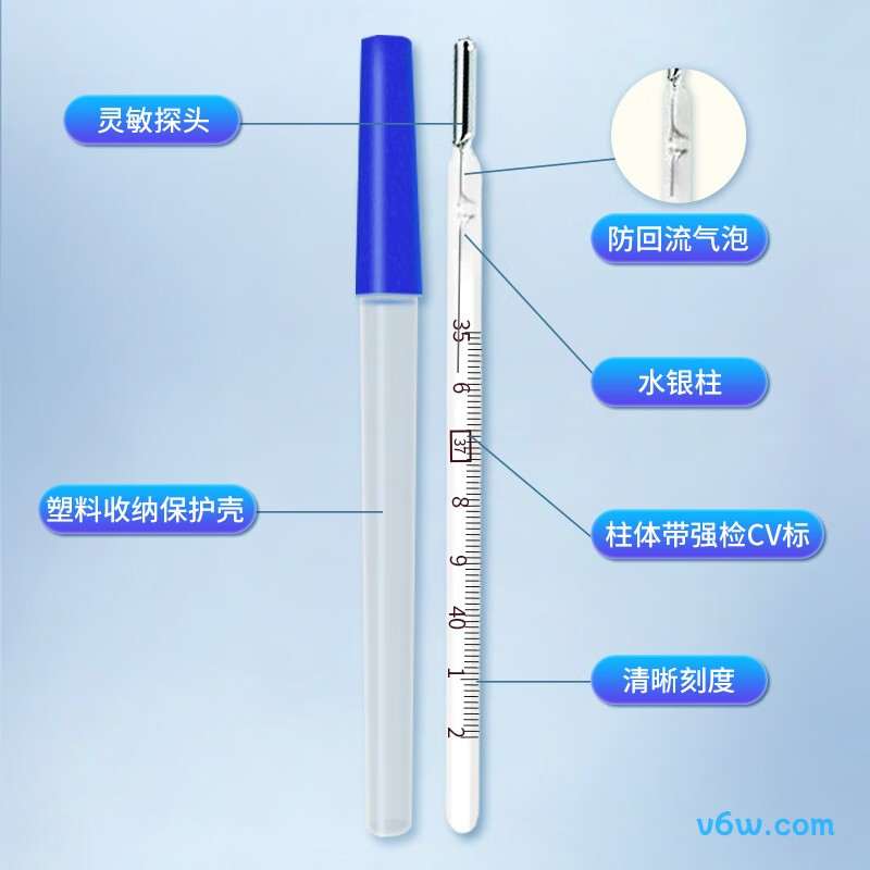 KANG HUACRW-11水银体温计图片