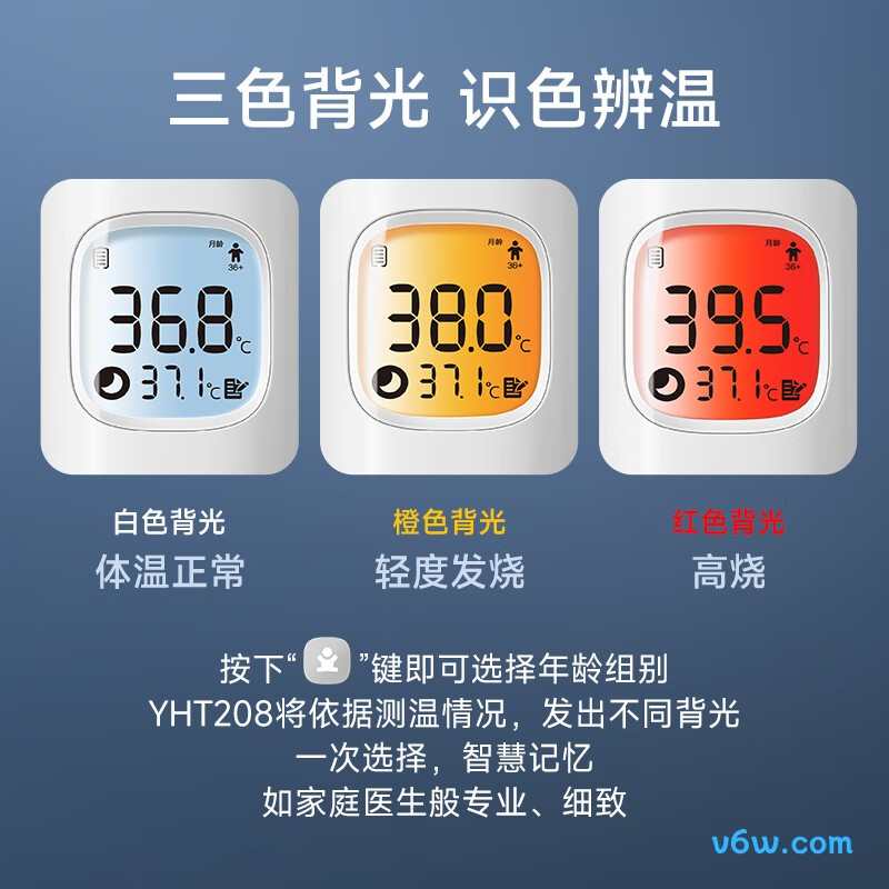 鱼跃YHT208电子体温计图片