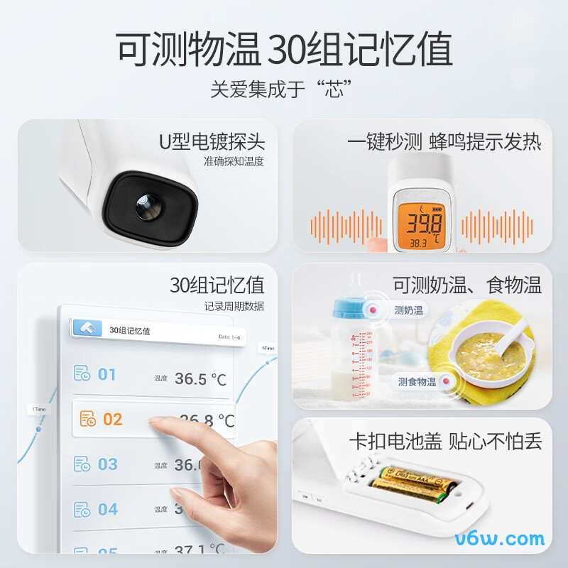 鱼跃YHW-2电子体温计图片