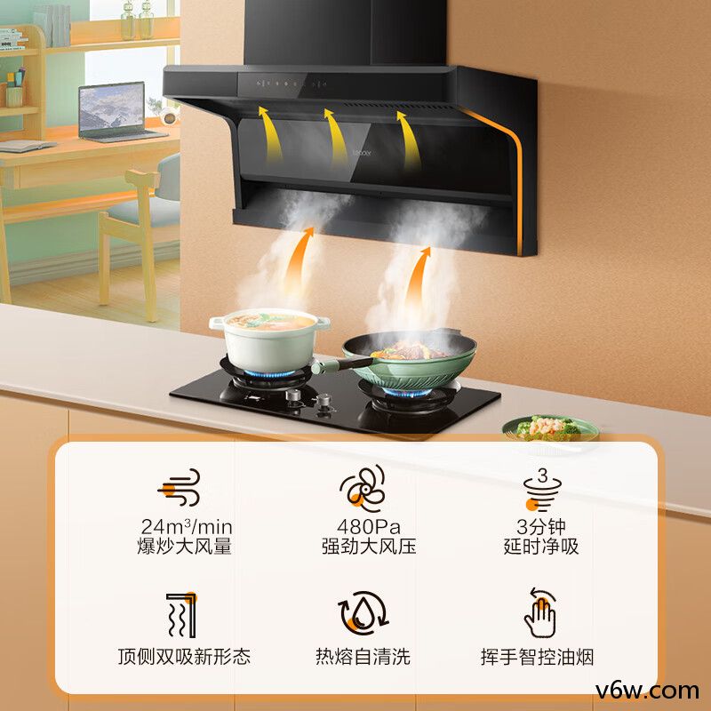 海信CXW-360-DS11H顶侧双吸油烟机