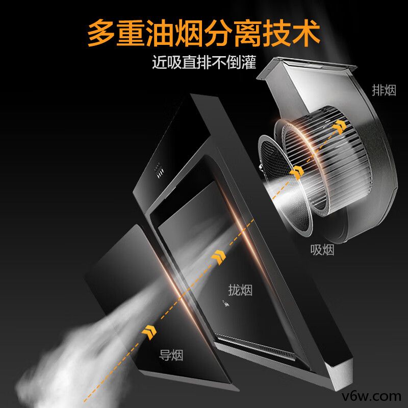 美的CXW-200-J30侧吸油烟机图片